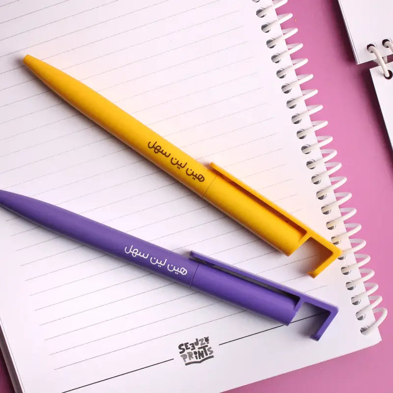 قلم ومسند جوال Pen and phone holder