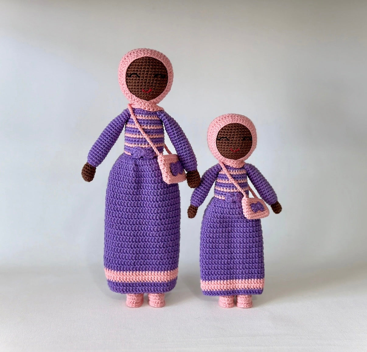 Hijab doll with abaya large