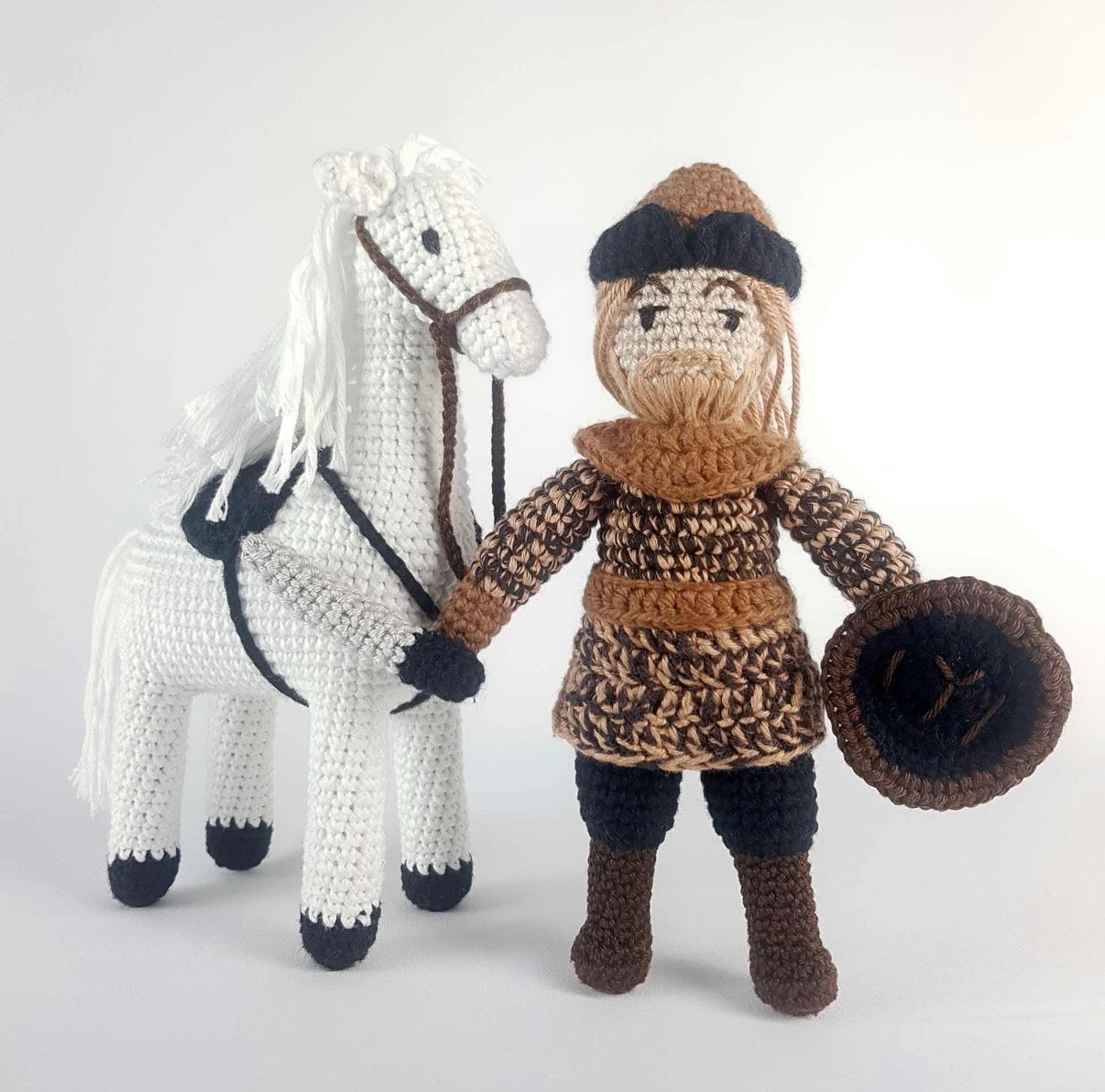 Crochet Ertugrul male doll set