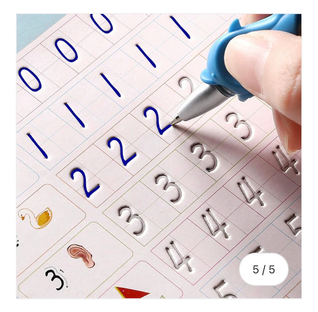Little Genius educational book set with manic pen سلسلة العبقري الصغير مع القلم السحري