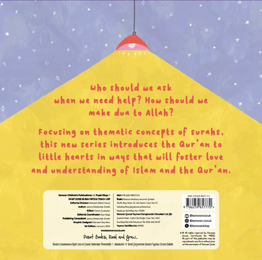 What does suratul Fatiha teach us?