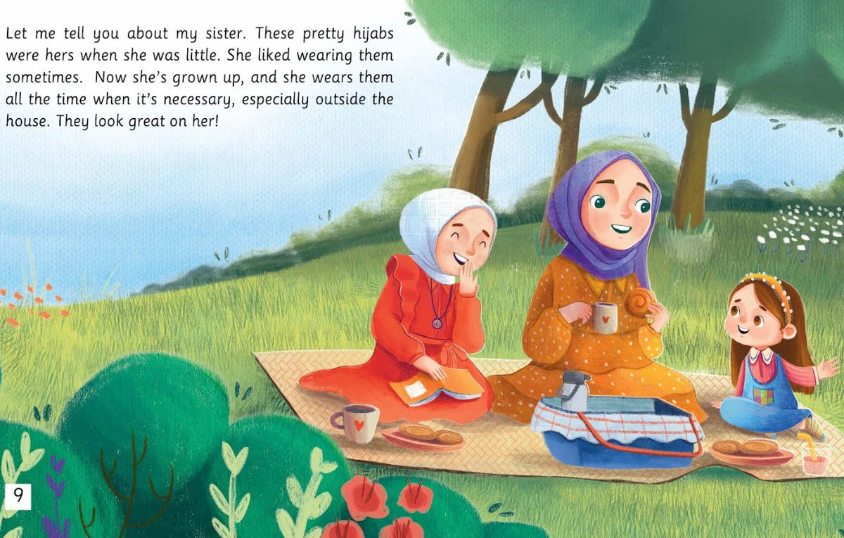 My beautiful hijab English