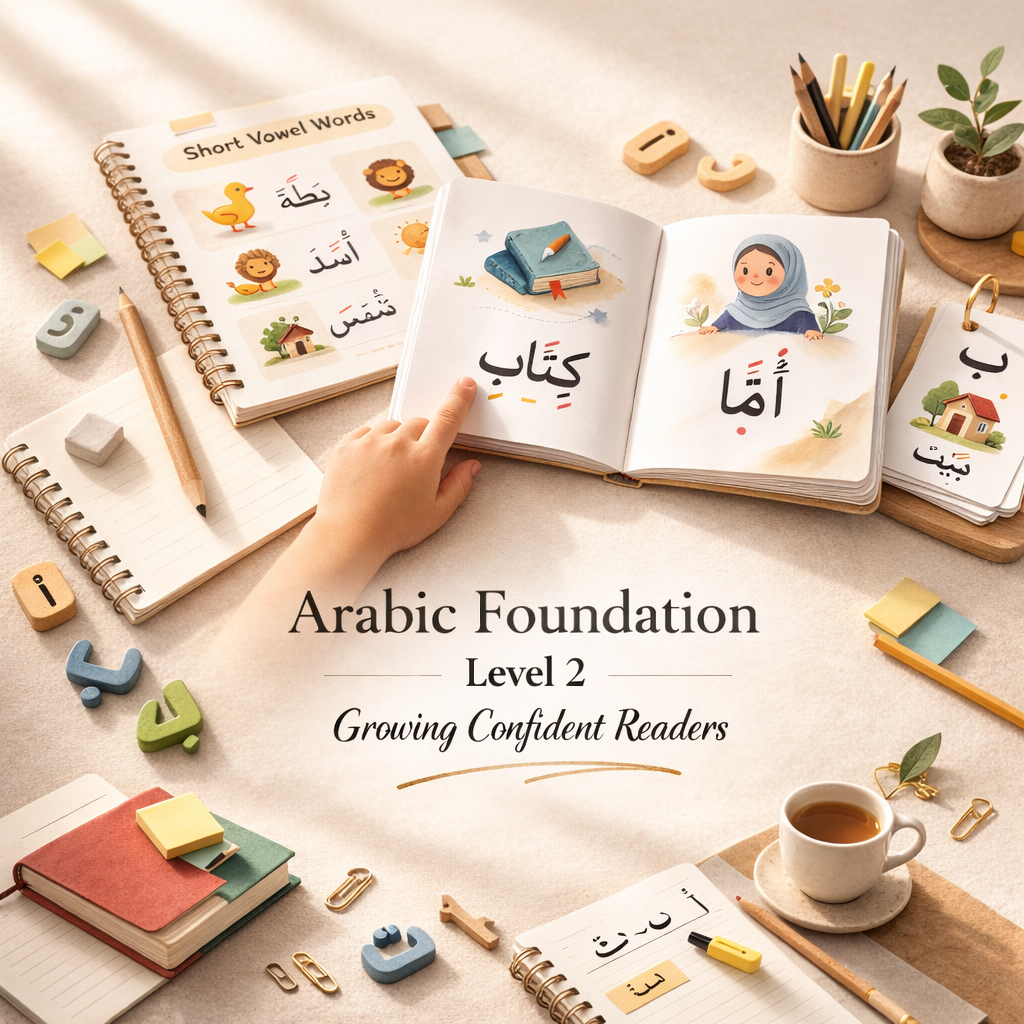 Arabic Foundations Collection Level 2                                     مجموعات أساسيات اللغة العربية المستوى ٢