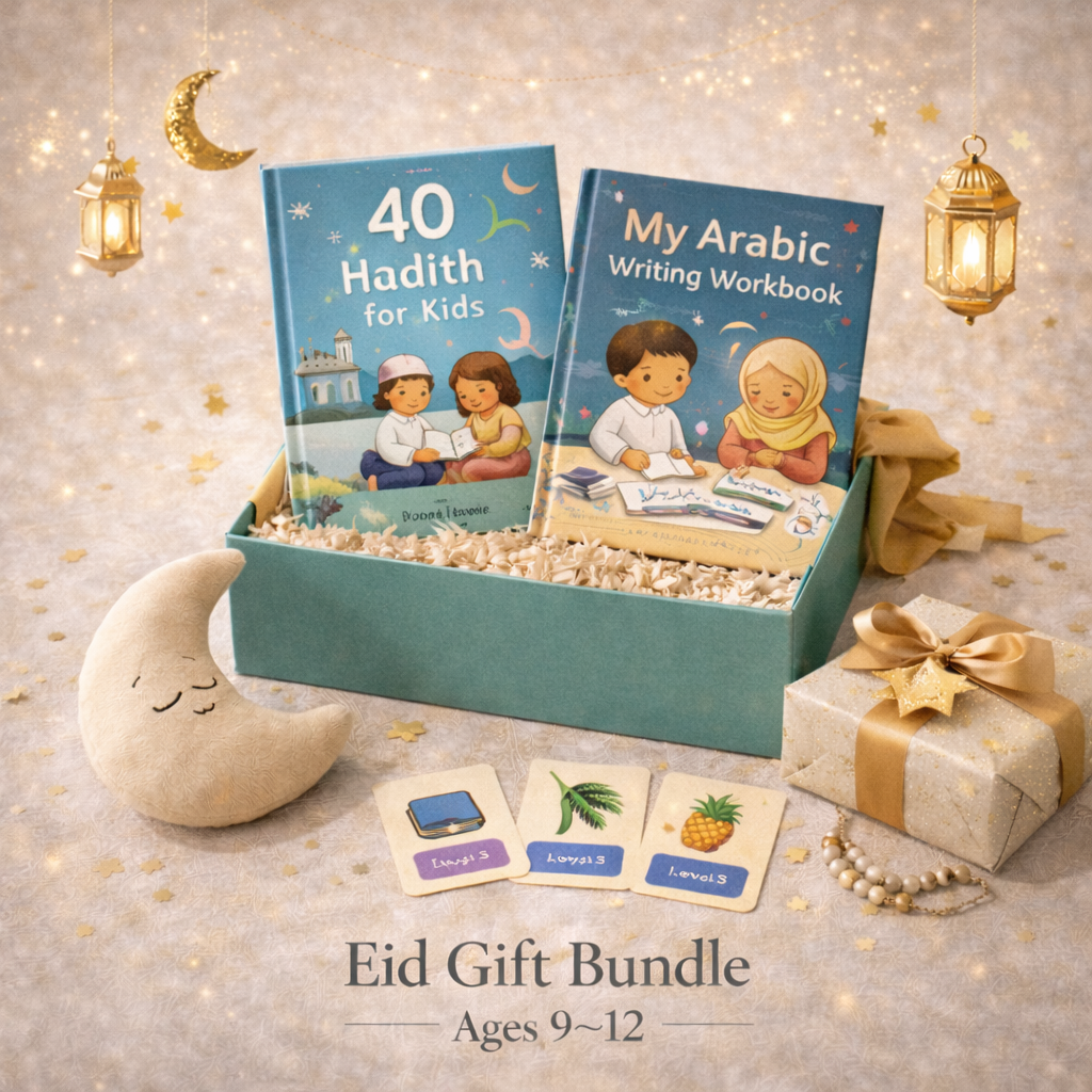 Eid 9-12 yr old gift bundle set             حقيبة هدية العيد للأطفال 9-12 سنوات