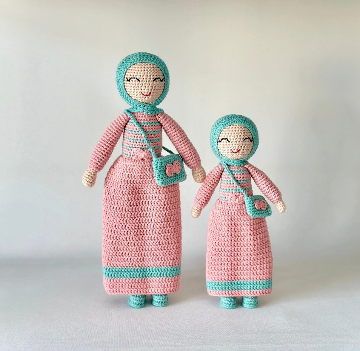 Hijab doll with abaya large
