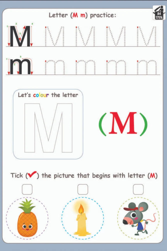 تدريبات الحروف الإنجليزية English Alphabet Activities