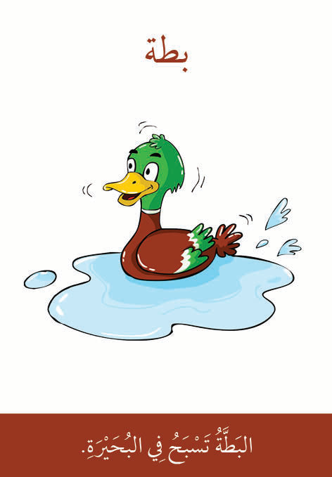 بطاقات كلمة وجملة