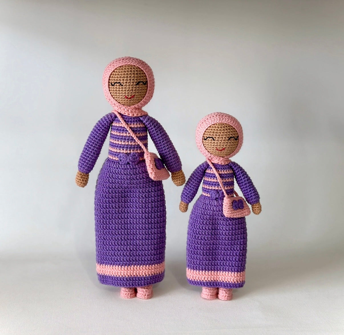 Hijab doll with abaya large