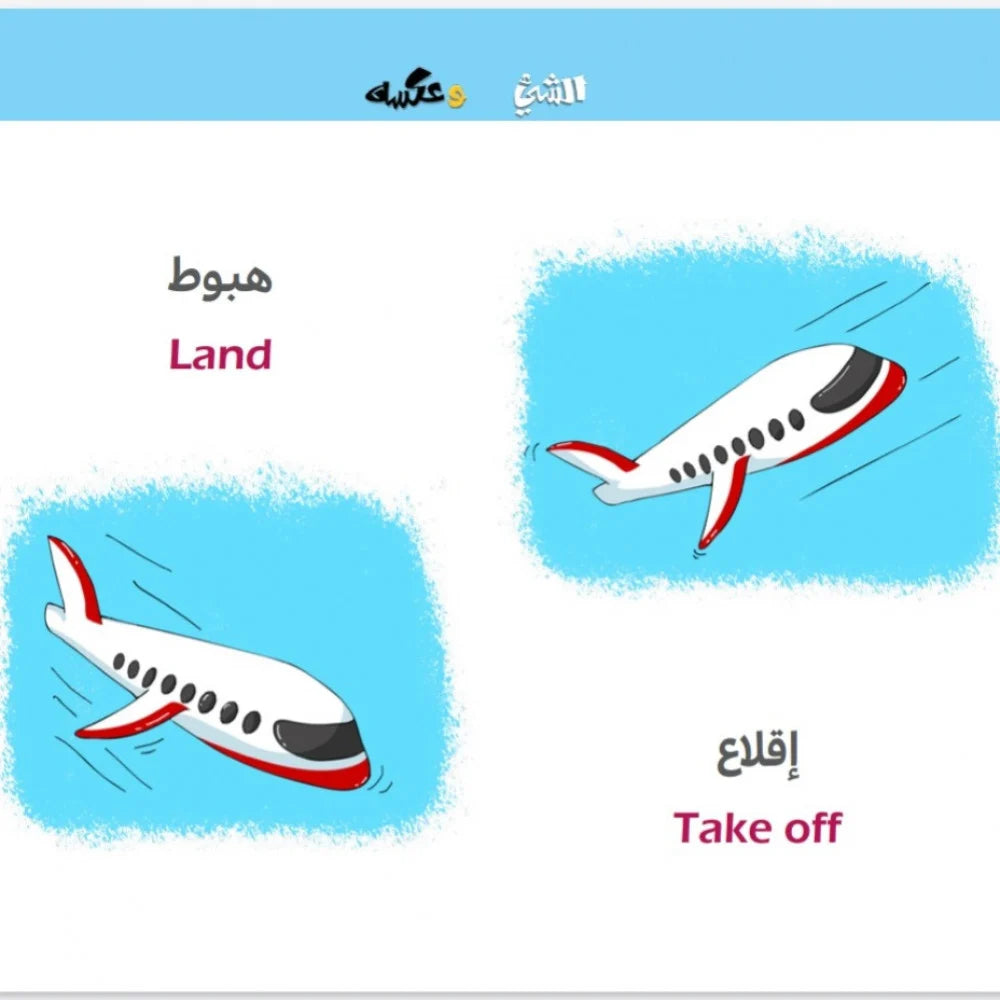 الشيء وعكسه