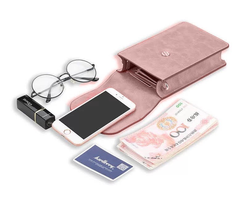 Leather small crossbody purse