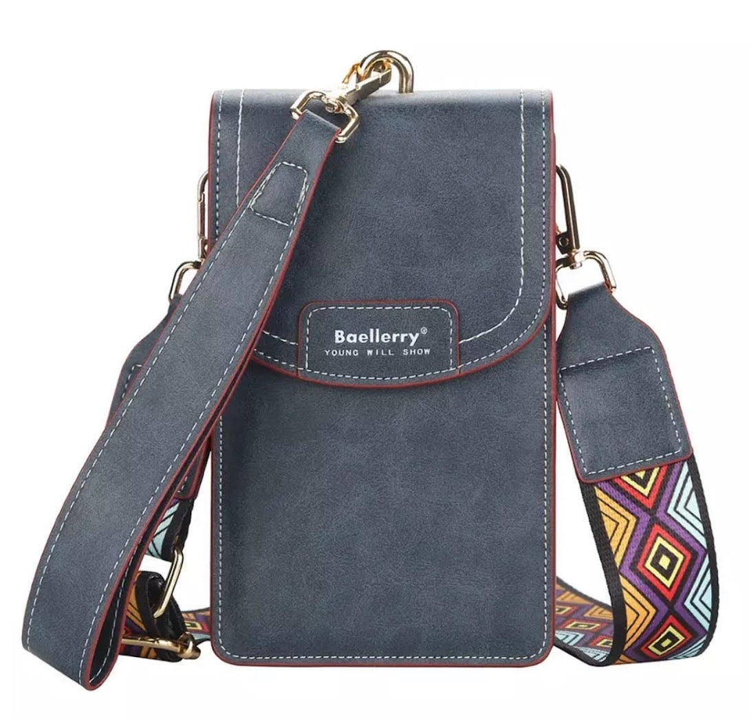 Leather small crossbody purse