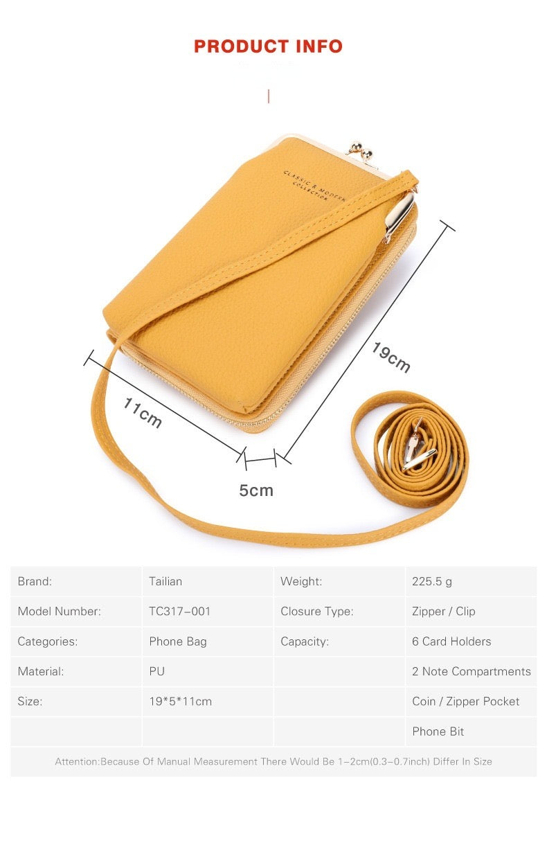 Small Crossbody cellphone purse