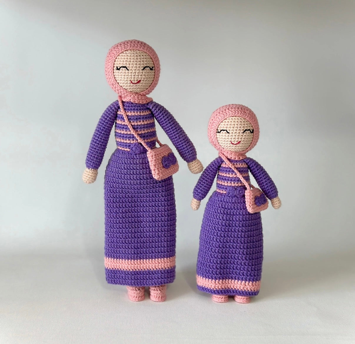 Hijab doll with abaya large