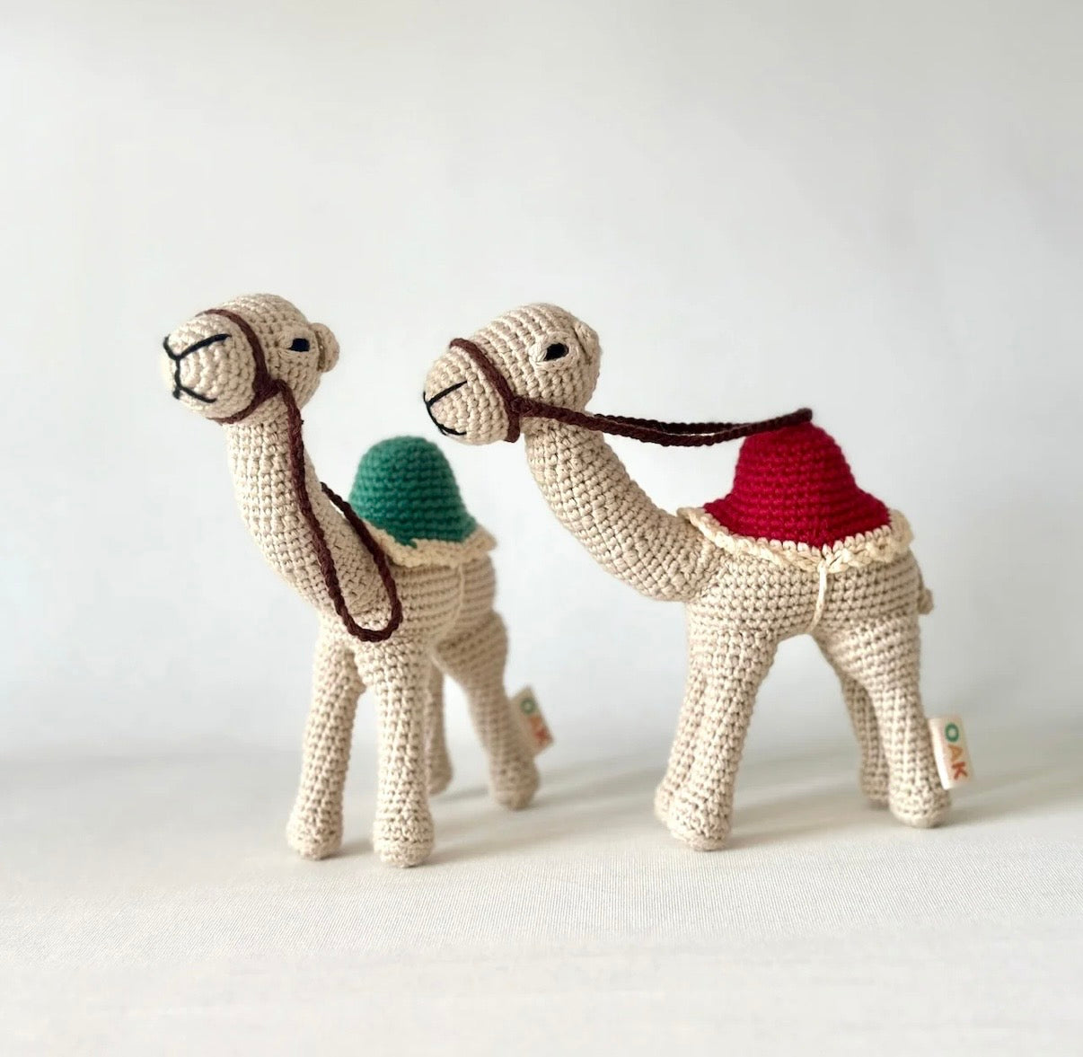 Camel crochet toy