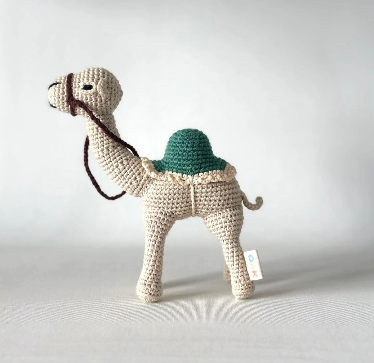 Camel crochet toy