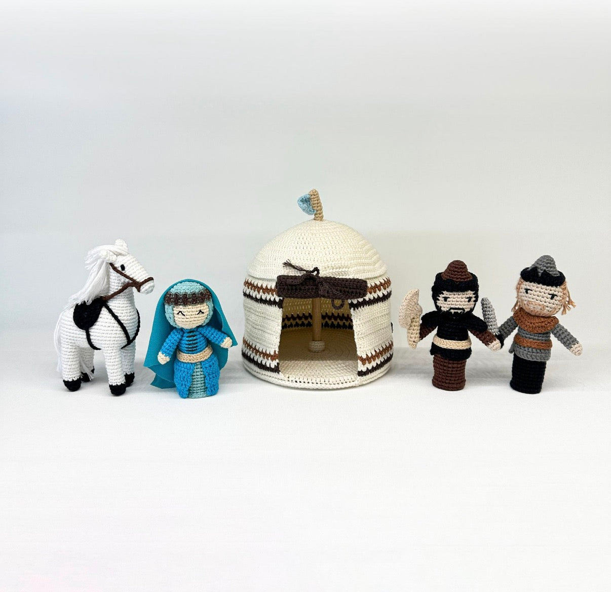 Ertugrul characters with tent
