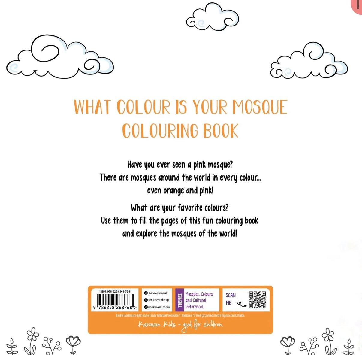 What color is your mosque? Coloring book
