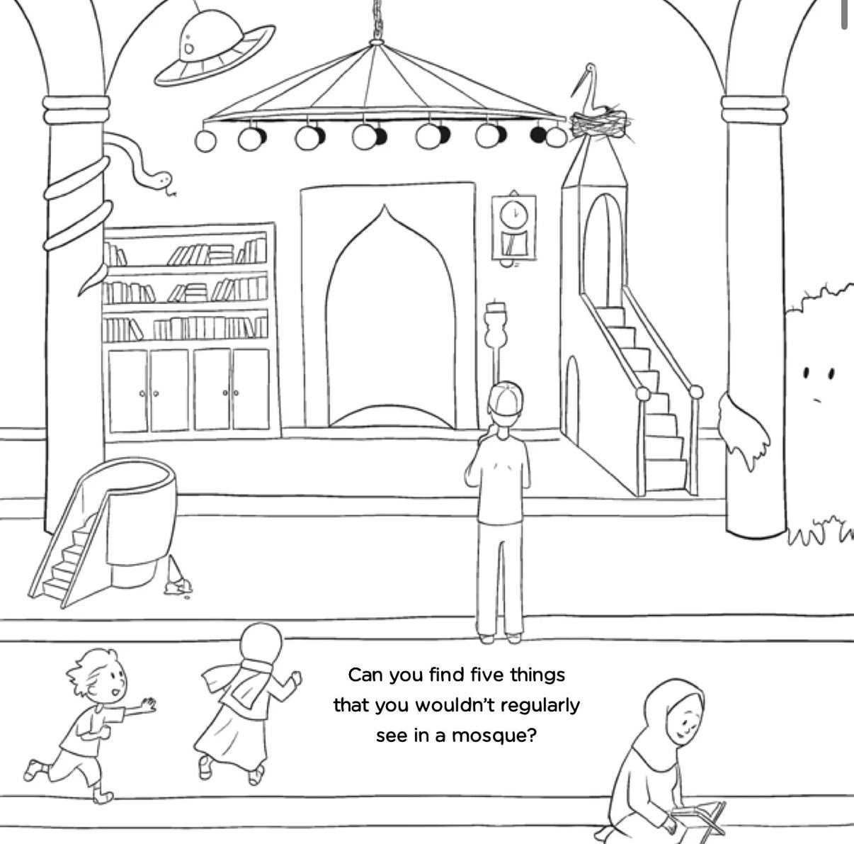 My mosque activity book