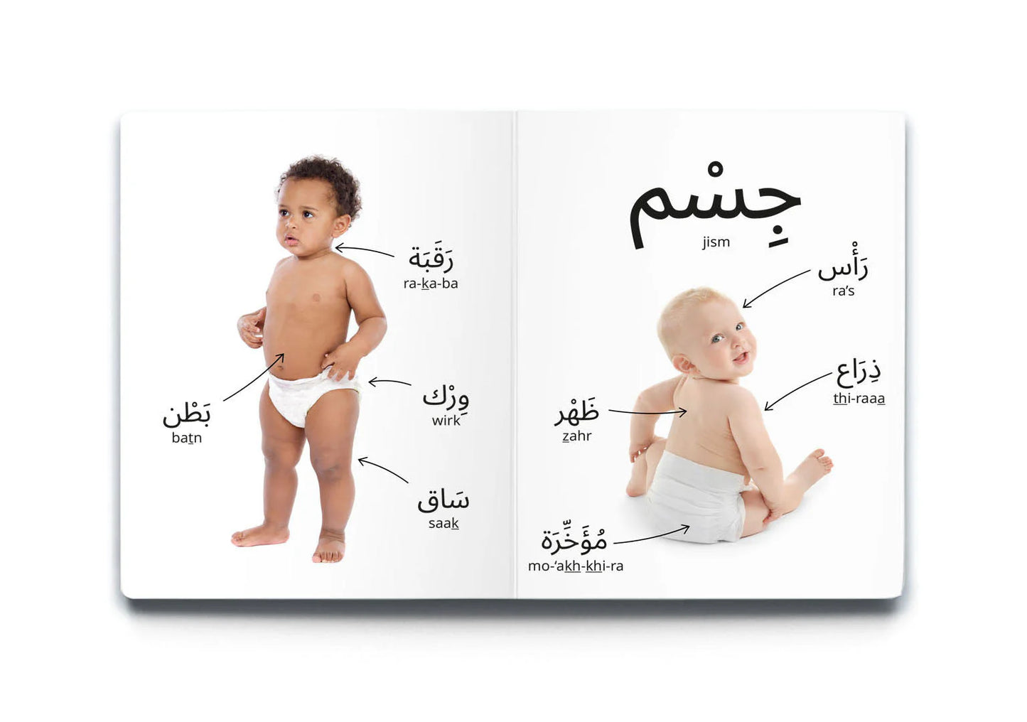 My first words: My body (with mirror) كلماتي الأولى: جسمي مع مرآة