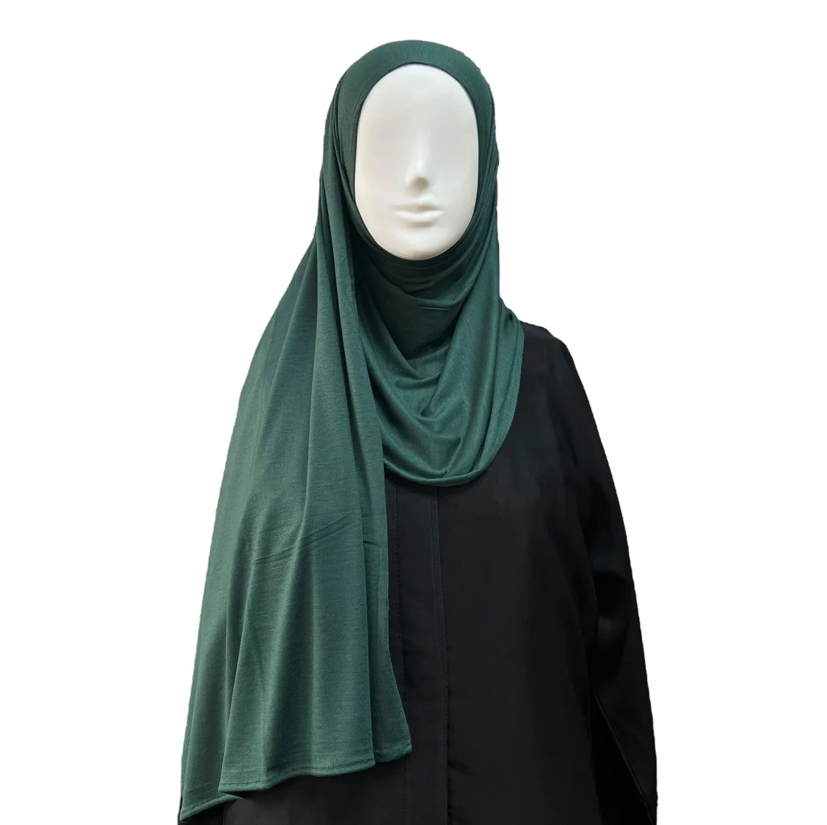 Grade 6-11 emerald green uniform hijab
