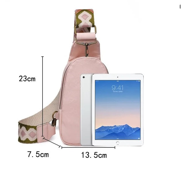 Crossbody Sling Bag with Wide Strap – Large Capacity
