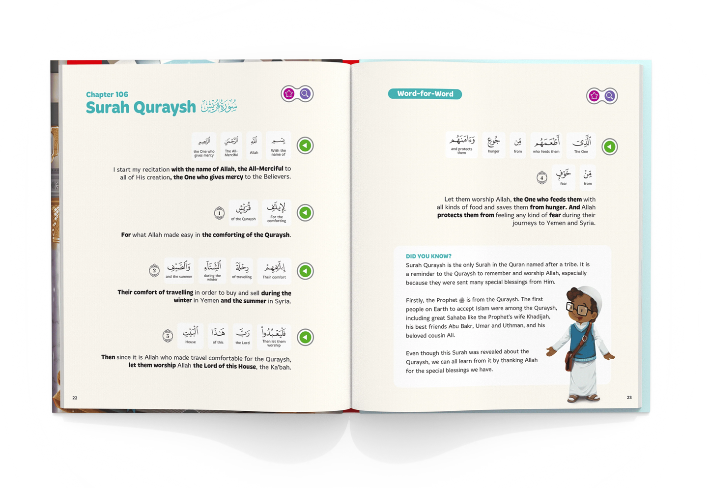 My first Surah Book